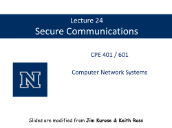 Secure Communication