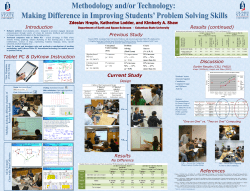 the Contributed Poster
