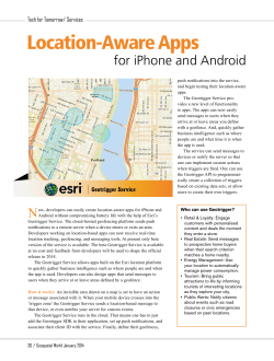 Location-Aware Apps