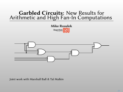 New Results for Arithmetic and High Fan