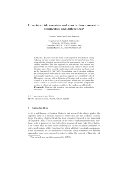 Bivariate risk aversion and concordance aversion