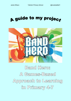 Games based Learning