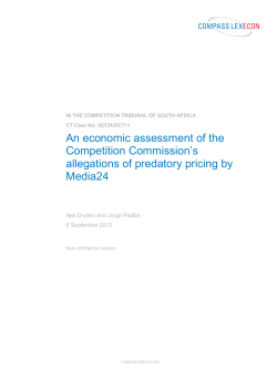 Forum predatory pricing report_FINAL_Non