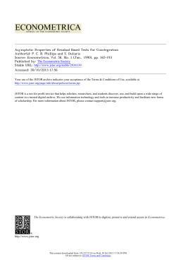 Asymptotic Properties of Residual Based Tests for Cointegration