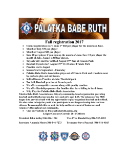 Fall registration 2017 flyer