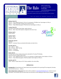 The Halo - Cathedral Parish School