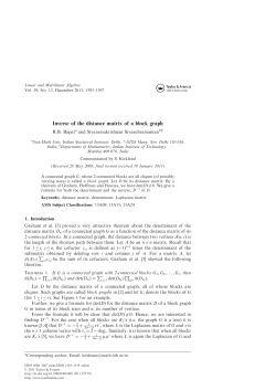 Inverse of the distance matrix of a block graph