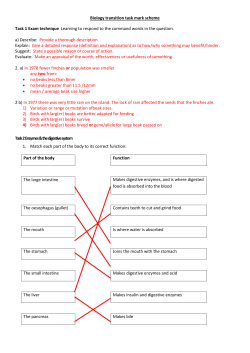 biology transition pack answers