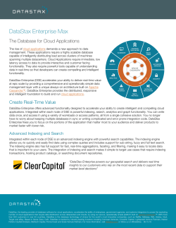 DataStax Enterprise Max