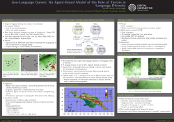 Geo-Language Games - Western Sydney University
