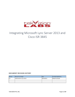 Configure RTCP, Session Timer through the Windows PowerShell