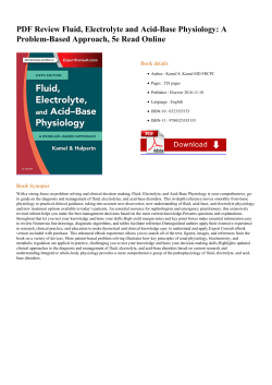 PDF Review Fluid, Electrolyte and Acid
