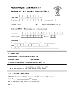 Menai Dragons Basketball Club