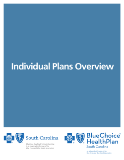 Individual Plans Overview - Peek Performance Insurance