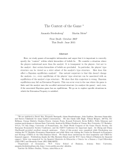 The Context of the Game - public.asu.edu
