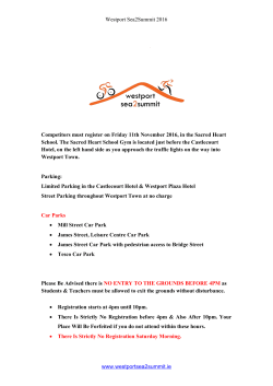 Registration - Westport Sea2Summit