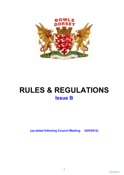 constitution and rules