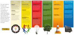 Innovation Safety People Technology Value