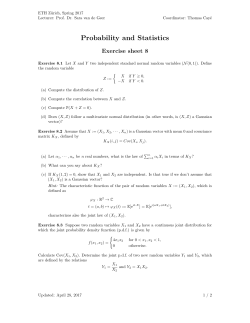 Probability and Statistics
