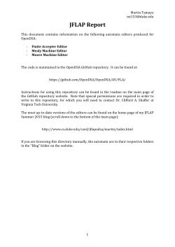 Moore Machine Traversal