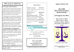 Fact 34 MenTER service providers