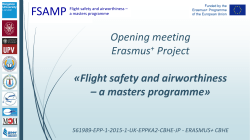 Opening meeting presenation. English version