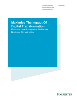 Maximize The Impact Of Digital Transformation