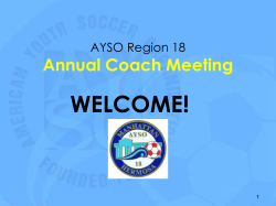Annual Coach Meeting