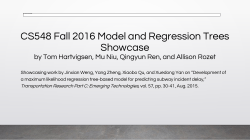 CS548F16_Showcase_Model_and_Regression_Trees