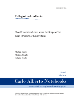 Should Investors Learn about the Shape of the Term Structure of