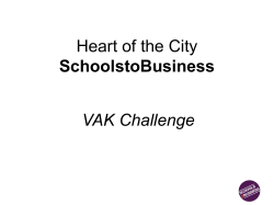 Heart of the City Education and Employability Pilot