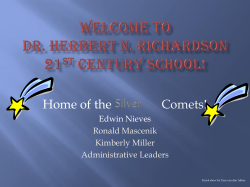 Dr. Herbert N. Richardson 21st Century School!