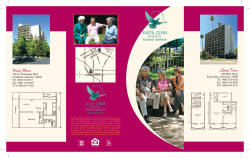 Brochure - Santa Clara Methodist Retirement Foundation