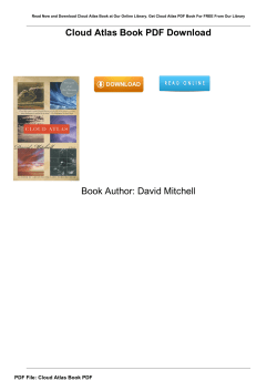 Cloud Atlas Book PDF Book Author: David