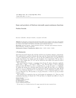 Sums and products of Darboux internally quasi