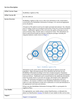 Intersystems HealthShare AppServer Plus V1.0