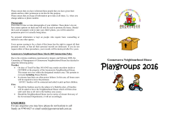 playgroup facilitator - Goonawarra Neighbourhood House