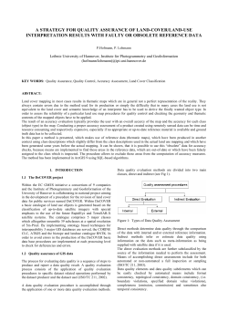 a strategy for quality assurance of land-cover/land