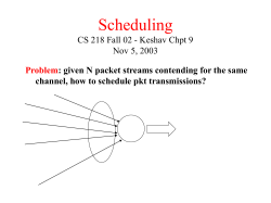 Scheduling - Cs.UCLA.Edu