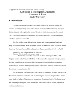 If God exists, then the PSR for contingent propositions is true. Why?