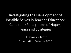 Possible Selves Teacher Education