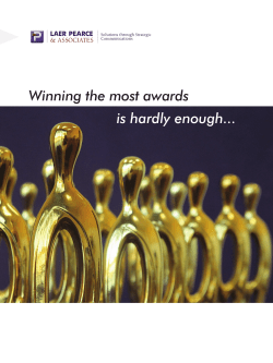 is hardly enough... Winning the most awards