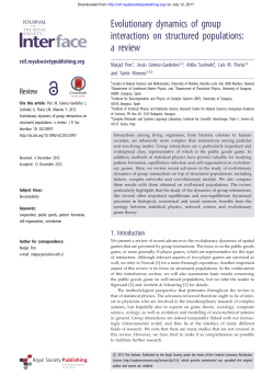 Evolutionary dynamics of group interactions on structured populations