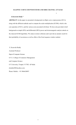 Proposed System - International Journal of Network Security