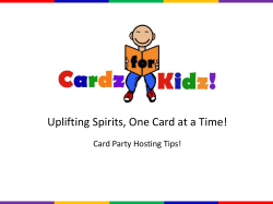 Uplifting Spirits, One Card at a Time!