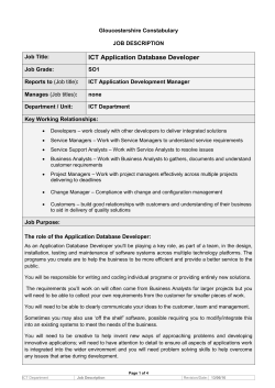 CNC-CD-0064 CNC Job Description