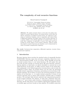 The complexity of real recursive functions