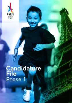 Candidature File