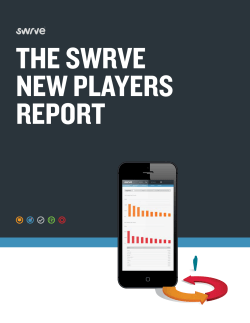 Swrve New Players Report