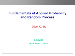 Basic Probability Concepts 1.2 Sample Space(표본